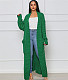 Elegant Knitted Long Twist Sweater Cardigan Coats FSX-380