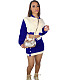 Varsity Baseball Bomber Jacket Mini Skirts 2 Piece Sets WA-77517