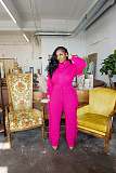 Turtleneck Knitted Sweater Tassel Side Pants Suit CM-8646