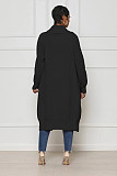 Loose Sweater Extra Long Warm Knit Cardigan TR-1241