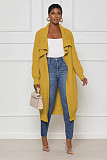 Loose Sweater Extra Long Warm Knit Cardigan TR-1241