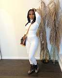 Solid Ribbed Bodycon Basic T Shirt Legging Pants Sets ANDI-1419