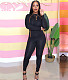 Workout Gym Black T Shirt Legging Pants Tracksuit TE-4510