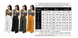 Chic Solid Color High Waist Loose Wide Leg Pants SH-390440