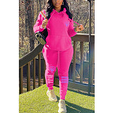 Winter Pullover Sweatshirts Pants 2 Piece Set DN-8999A3