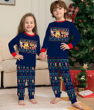 Christmas Pattern Two-Piece Parent-Child Family Suit ZY-22-007