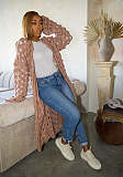 Hand Crochet Hollow Out Open Stitch Knitted Cardigan CM-8648