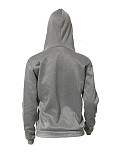 Letter Print Loose Hooded Oversized Sweatshirts DN-8888E4