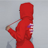 Casual Letter Print Pullover Hoodies Sweatshirts DN-8888H2