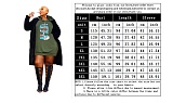 Streetwear Letter Print Loose Hooded Sweatshirt Dresses DN-3777C4