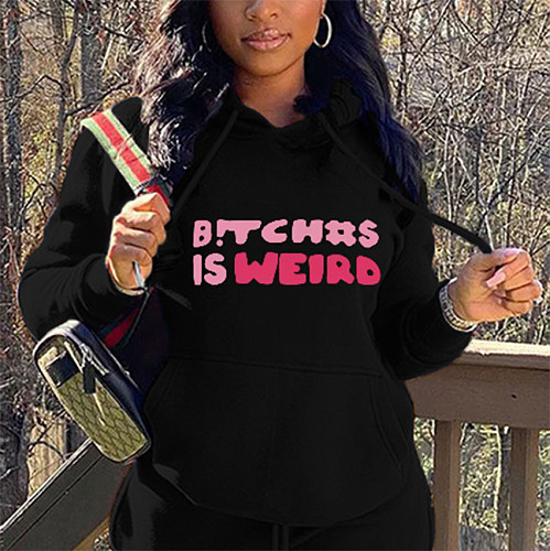 Casual Harajuku Women Hoodie Sweatshirt Tops DN-8888B8