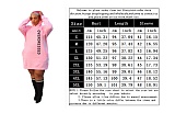 Streetwear Letter Print Loose Sweatshirt Dresses DN-3777O2