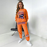 Casual Sportswear Joggers Two Piece Pants Set DN-3333C3