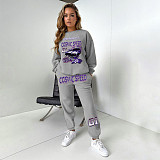 Casual Sportswear Joggers Two Piece Pants Set DN-3333C3