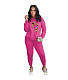 Plus Size Long Sleeve Sweatshirt And Pants Tracksuit DN-3333T2