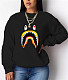Loose Harajuku Long Sleeve Pullover Sweatshirts DN-8889S6