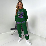 Casual Sportswear Joggers Two Piece Pants Set DN-3333C3