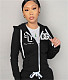 Hip Hop Street Loose Casual Hooded Sweatshirt Coats DN-8555S5