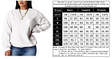 Solid Color All Match Loose Basic Pullover Sweatshirts DN-8889