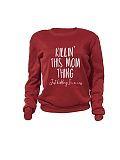 Loose Letter Print Casual Pullover Sweatshirts DN-8889K1