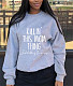 Loose Letter Print Casual Pullover Sweatshirts DN-8889K1