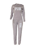 Long Sleeve Hoodie Legging Pants 2 Piece Tracksuit DN-8111P16