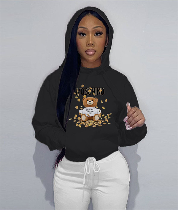 Long Sleeves Hoodies Sweatshirt Pullovers Tops DN-8888M3