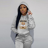 Long Sleeves Hoodies Sweatshirt Pullovers Tops DN-8888M3