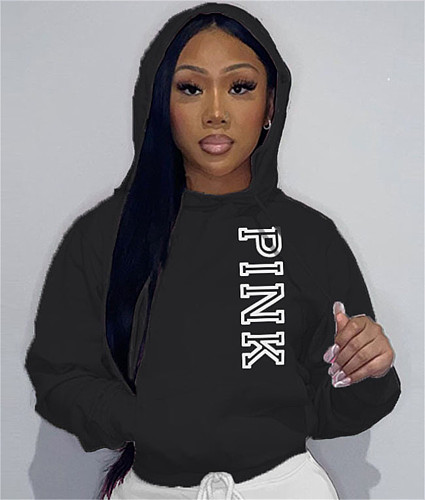 Sportswear Pullover Polyester Harajuku Hoodie DN-8888P5A