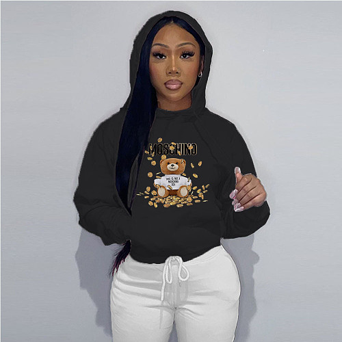 Long Sleeves Hoodies Sweatshirt Pullovers Tops DN-8888M3