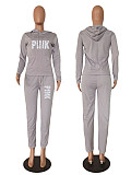 Long Sleeve Hoodie Legging Pants 2 Piece Tracksuit DN-8111P16
