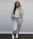 Casual Pullover Hoodies Joggers Two Piece Pant Sets DN-8999P6