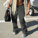 Hip Hop Street Loose Mid Waist Sweat Pants DN-8883
