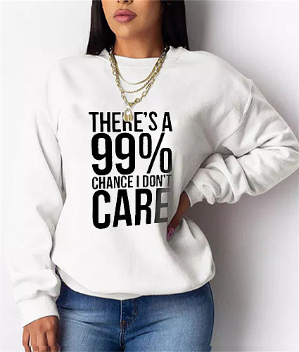 Autumn Fleece O Neck Long Sleeve Sweatshirt DN-8889T12