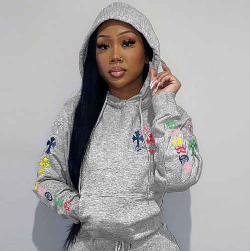 Casual Streetwear Hooded Sweatshirt Tops DN-8888S13
