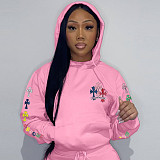 Casual Streetwear Hooded Sweatshirt Tops DN-8888S13