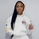 Casual Streetwear Hooded Sweatshirt Tops DN-8888S13