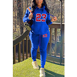 Plus Size Hoodies Sweatpants Two Piece Sets DN-8999R6