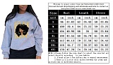 Plus Size Loose Long Sleeve Casual Sweatshirt Tops DN-8889U1