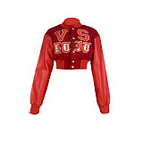 Y2K Streetwear Long Sleeve Baseball Bomber Jackets MDF-5348
