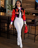 Y2K Streetwear Long Sleeve Baseball Bomber Jackets MDF-5348