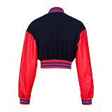 Y2K Streetwear Long Sleeve Baseball Bomber Jackets MDF-5348
