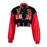 Y2K Streetwear Long Sleeve Baseball Bomber Jackets MDF-5348