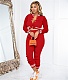 Single Breasted Baseball Jacket Pencil Pants Tracksuit YIM-296