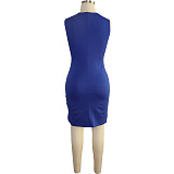 Sheer Mesh See Through Sequined Party Dresses TE-4532