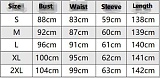 Long Sleeve Zipper Turn Down Collar Loose Maxi Dresses OQ-061