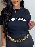 Cotton Short Sleeve Round Neck Basic T Shirt HGL-1998