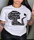 Short Sleeve Pullover Graphic T Shirts Tops WA-9000267