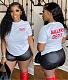 Cotton Short Sleeve Round Neck White T Shirts HGL-2003