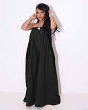 Loose Baggy Strapless Wide Leg Jumpsuits ZS-0573